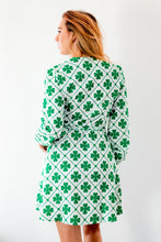 Load image into Gallery viewer, st. patricks day wrap dress
