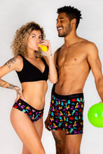 Load image into Gallery viewer, couples matching balloon animal underwear

