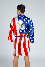 Load image into Gallery viewer, eagle flag kimono

