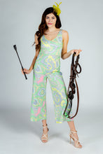 Load image into Gallery viewer, retro paisley jumpsuit for women
