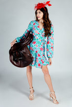 Load image into Gallery viewer, vintage derby wrap dress

