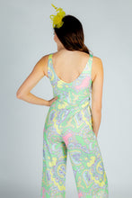 Load image into Gallery viewer, easter green and yellow jumpsuit for women
