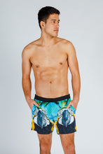 Load image into Gallery viewer, Tropical Parrot Swim Trunks
