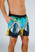 Load image into Gallery viewer, Macaw Parrot Swimwear
