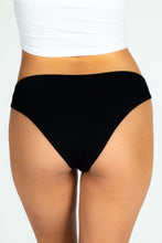 Load image into Gallery viewer, solid black soft underwear
