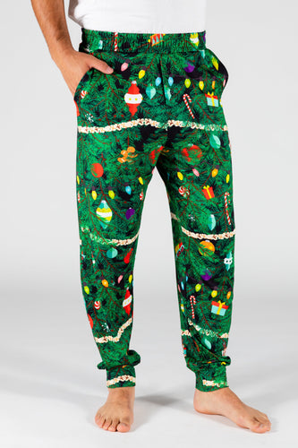 The Christmas Tree Camo | Men's Christmas Tree Print Pajama Bottom