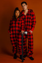 Load image into Gallery viewer, Couples matching onesie pajamas
