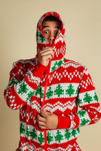 Load image into Gallery viewer, Men&#39;s Christmas onesie pjs
