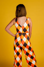 Load image into Gallery viewer, women&#39;s 70&#39;s retro jumpsuit
