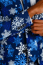 Load image into Gallery viewer, snowflake christmas suit for men
