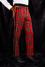 Load image into Gallery viewer, tartan design red tux
