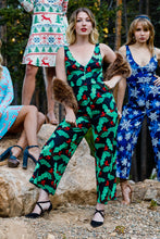 Load image into Gallery viewer, mistletoe Christmas jumpsuit for women
