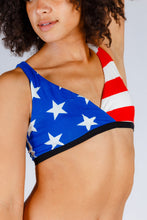 Load image into Gallery viewer, american flag bralette for women

