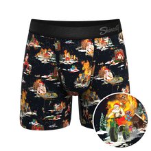 Load image into Gallery viewer, The 12 Slays of Christmas | Christmas Scene Ball Hammock¬Æ Pouch Underwear
