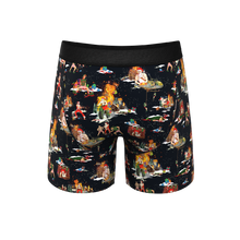 Load image into Gallery viewer, Black themed christmas underwear 
