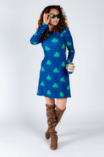 Load image into Gallery viewer, Women&#39;s printed shamrock dress

