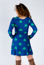 Load image into Gallery viewer, Women&#39;s St. Patty&#39;s skater dress
