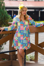 Load image into Gallery viewer, The Secretariat | Derby Flag Wrap Dress
