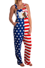 Load image into Gallery viewer, women&#39;s usa coveralls
