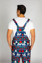 Load image into Gallery viewer, Holiday Pajama Overalls for Men

