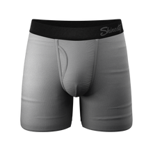 Load image into Gallery viewer, The 50 Shades Of Gonads | Grey Ball Hammock¬Æ Pouch Underwear With Fly
