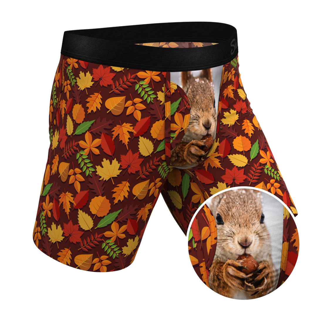 The Acorn Hoard | Squirrel Long Leg Ball Hammock¬Æ Pouch Underwear With Fly