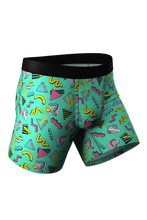 Load image into Gallery viewer, neon geometric underwear for men
