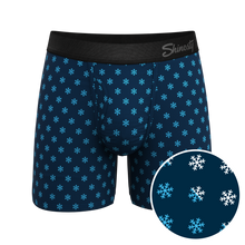 Load image into Gallery viewer, The Avalanche | Color Changing Snowflake Ball Hammock¬Æ Pouch Underwear With Fly
