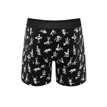 Load image into Gallery viewer, Glow in the Dark Skeletons Pouch Underwear
