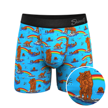 Load image into Gallery viewer, The Bear | Bear and Otter Rainbow Ball Hammock¬Æ Pouch Underwear
