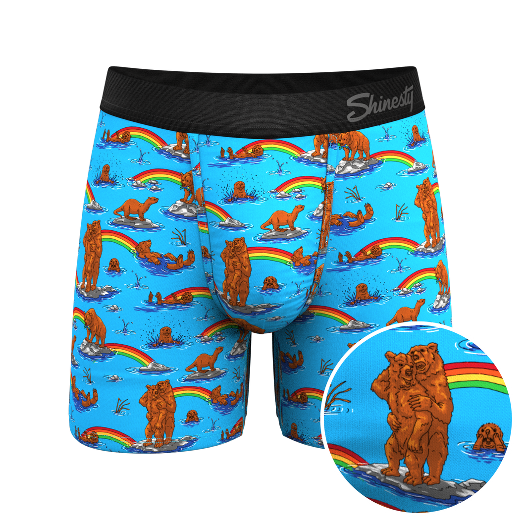 The Bear | Bear and Otter Rainbow Ball Hammock¬Æ Pouch Underwear