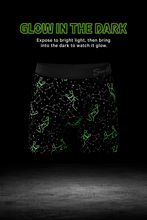 Load image into Gallery viewer, mens glow in the dark constellation ball pouch underwear
