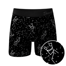 Load image into Gallery viewer, The Big Bang Constellation Ball Hammock Pouch Underwear
