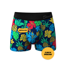 Load image into Gallery viewer, The Big Kahunas | Hawaiian Print Boxer Ball Hammock¬Æ Pouch Trunks Underwear
