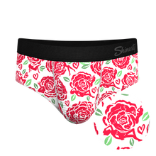 Load image into Gallery viewer, The Bloom With A View | Naughty Roses Ball Hammock¬Æ Pouch Underwear Briefs
