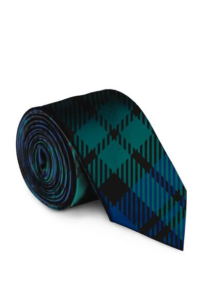The Casual Casanova | Blue And Green Plaid Holiday Tuxedo Tie