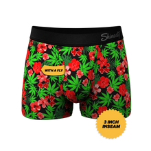 Load image into Gallery viewer, The Bongstera | Tropical Weed Ball Hammock¬Æ Pouch Trunks Underwear
