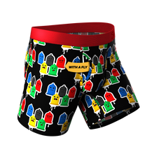 Load image into Gallery viewer, The Village Armor | Condom Ball Hammock¬Æ Boxer Briefs With Fly

