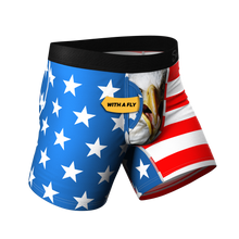 Load image into Gallery viewer, The Mascot | USA Eagle Ball Hammock¬Æ Pouch Underwear With Fly
