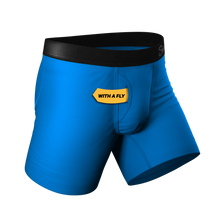 Load image into Gallery viewer, The Crown Jewels | Royal Blue Ball Hammock¬Æ Pouch Underwear With Fly
