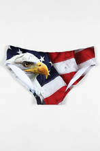 Load image into Gallery viewer, The Emblem | USA Eagle Swim Brief
