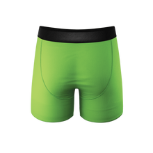 Load image into Gallery viewer, Comfy green pouch underwear
