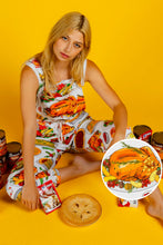 Load image into Gallery viewer, Thanksgiving Feast Pajama Overalls
