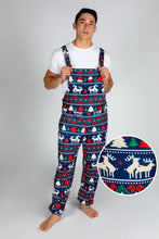 Load image into Gallery viewer, The Caribou Lous | Mens Christmas Pajamaralls
