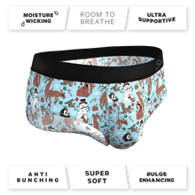 Load image into Gallery viewer, Snowman underwear briefs
