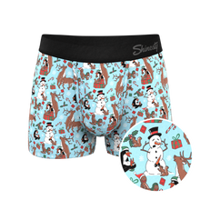 Load image into Gallery viewer, The Christmas Key Party | Christmas Characters Ball Hammock¬Æ Pouch Trunks Underwear
