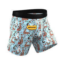 Load image into Gallery viewer, The Christmas Key Party | Christmas Characters Ball Hammock¬Æ Pouch Underwear With Fly
