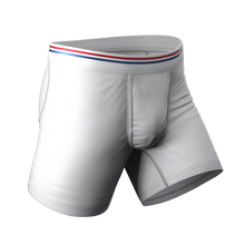 Load image into Gallery viewer, The Cloud 9 Ball Hammock¬Æ underwear with striped waistband.
