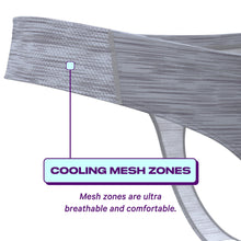 Load image into Gallery viewer, Grey Mesh Cooling Undies
