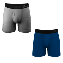 Load image into Gallery viewer, Men&#39;s Crayola boxer briefs pack with Solid Ball Hammock¬Æ Pouch. Ultra-soft MicroModal material for ultimate comfort.
